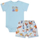 Body curto c/ Short em suedine Toyz - Up Baby