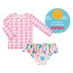 Conjunto de banho Sorvete: Camiseta Surfista + Calcinha - Tip Top