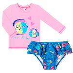 Conjunto de banho Peixinhos: Camiseta Surfista + Calcinha - Tip Top
