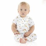 Babador Bandana em suedine Selva - Up Baby