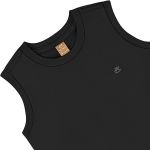 Regata em meia malha Preto Pati Nicki - Up Baby
