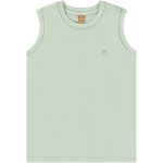 Regata em meia malha Verde Pastel - Up Baby