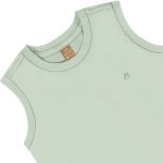 Regata em meia malha Verde Pastel - Up Baby