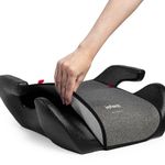 Booster Assento Elevatório Andiamo Cinza 15-36kg Grupos 2 e 3 - Infanti