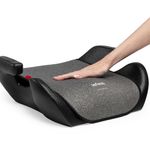 Booster Assento Elevatório Andiamo Cinza 15-36kg Grupos 2 e 3 - Infanti