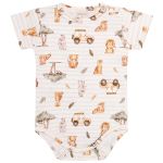 Body curto c/ Short em algodão egípcio Savana - Mini & Co
