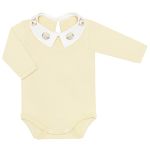Body longo golinha c/ Calça (Mijão) em algodão egípcio Little Farm - Mini & Co.