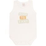 Body regata c/ Short em algodão egípcio Little Farm Listrado - Mini & Co.
