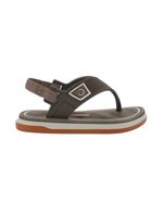 Chinelo bebê Malaga Sport II Marrom - Cartago Mini