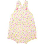 Jardineira c/ Body curto em suedine Estrelinhas - Up Baby
