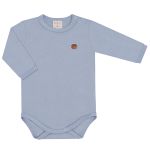 Body longo em algodão egípcio Azul Niagara - Mini & Co.