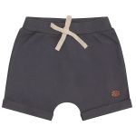 Shorts em algodão egípcio Cinza Racer - Mini & Co.