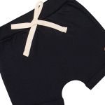 Shorts em algodão egípcio Preto - Mini & Co.