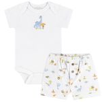 Body curto c/ Short em suedine Selva - Up Baby