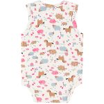 Body regata em suedine Fazendinha - Up Baby