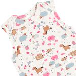 Body regata em suedine Fazendinha - Up Baby
