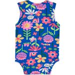 Body regata em suedine Floral - Up Baby