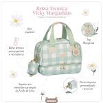 Bolsa Térmica Vicky Margaridas Menta - Masterbag