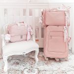 Mala com rodinhas + Mochila Noah + Necessaire Flora - Masterbag