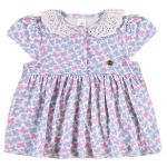 Vestido com Calcinha em suedine Patinha Lilás - Up Baby