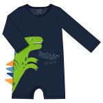 Macacão Beach c/ proteção UV FPS +50 Dino - Up Baby