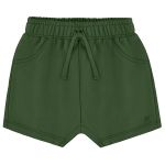 Short em Moletom Verde Bronze - Up Baby
