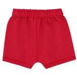 Short em Moletom Vermelho - Up Baby