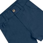 Bermuda em linho Azul Profundo - Up Baby