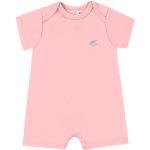 Macacão curto em suedine Rosa - Up Baby