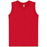 Regata em meia malha Vermelho - Up Baby