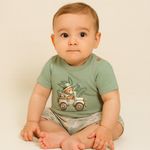 Body Curto c/ Short Teddy Explorer - Milon
