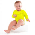 Camiseta Surfista c/ proteção UV FPS +50 Amarelo Flúor - Up Baby
