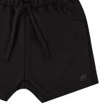 Short em moletom Preto Pati Nicki - Up Baby