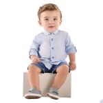 Bermuda em jeans Azul Escuro - Up Baby