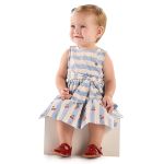 Vestido em tricoline Cerejinhas - Up Baby