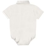 Body Camisa em linho Natural - Up Baby