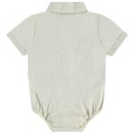Body Camisa em linho Verde Visco - Up Baby