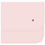 Manta s/ Forro em algodão egípcio Rosa - Mini & Co.