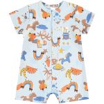 Macacão curto em suedine Toys - Up Baby