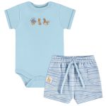 Body curto c/ Short em suedine Toys - Up Baby