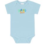 Body curto c/ Short em suedine Cachorrinho Verão - Up Baby