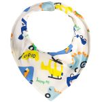Babador Bandana em suedine Dino Transportes - Up Baby