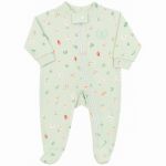 Pack 2 Macacões Longos Zíper em Algodão Egípcio Ladybug - Coquelicot