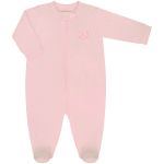 Pack 2 Macacões Longos Zíper em Algodão Egípcio Toile de Jouy Rosa - Coquelicot