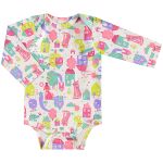 Body longo em suedine Little City - Up Baby