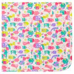Manta em suedine Little City - Up baby