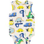 Body regata em suedine Dino Transportes - Up Baby