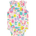 Body regata em suedine Little City - Up Baby