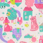 Body curto em suedine Little City - Up Baby