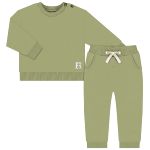 Blusão c/ Calça em molecotton Verde Chá Nature - Up Baby